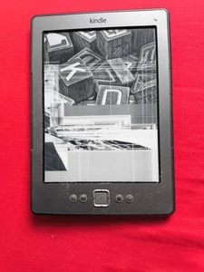 Amazon D01100 Kindle 4th Generation 2GB Wi-Fi 6 inch eBook Reader - Grey - Picture 1 of 3