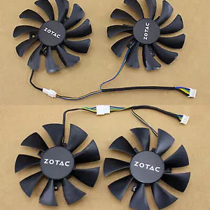 Kit de repuesto de ventilador enfriador de tarjeta gráfica para tarjeta gráfica ZOTAC GTX1070 MINI/GTX1060 - Imagen 1 de 14