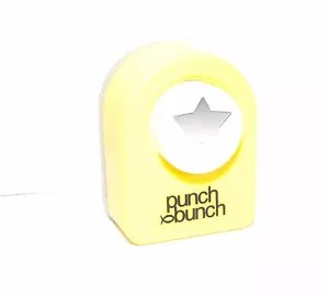 Punch de papel en forma de estrella para plumas, álbum de recortes y elaboración de tarjetas - Imagen 1 de 4