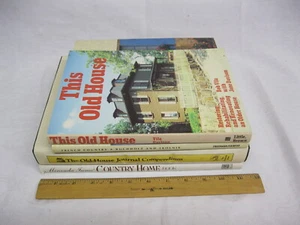 This Old House Journal Compendium Country Home French Country Book Lot of 4 - Picture 1 of 12
