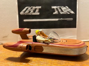 Kenner Star Wars Restored Landspeeder and Luke and Ben Kenobi (Please Read) - Picture 1 of 7
