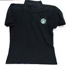 Rare 2008 Old Logo Starbucks Black Barista Uniform Polo T-Shirt FREE SHIPPING
