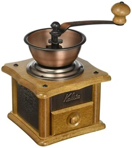 Kalita Copper Plate Mill Hand Coffee Grinder AC-1 Kalita #42067 - Picture 1 of 2