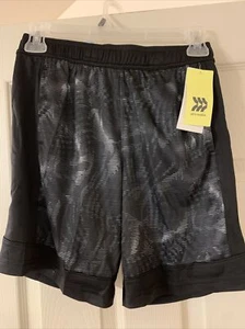All In Motion basketball shorts size XS 4-5new with tags Black Camo Drawstring - Picture 1 of 2