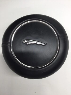 Jaguar XJ 2013-2018 Left Driver Side Steering Wheel Center OEM Black Ebony - Image 1 of 4