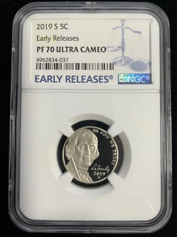 2019 S 5C Early Releases NGC PF 70 U.C Cover
