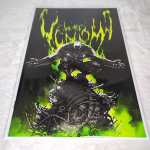 Venom #30 Kael Ngu schwarz & weiß jungfräulich Variante Cover 2020 Comic Kingdom B&W - Bild 1 von 9