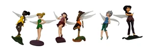 Disney Tinkerbell Fairies & Friends Figuren PVC Spielzeug Tortenaufleger 6 Stück - Bild 1 von 5