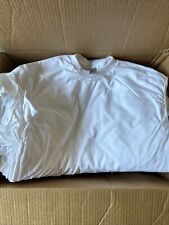 LOT OF 72! Gildan Heavy Cotton Adult White Classic Fit T-Shirt Size Medium