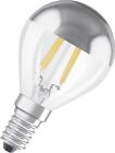Osram LED Spiegelkopflampe silber E14 4W warmweiß, klar  Leuchtmittel
