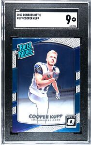 Donruss 9 Graded Football Sports Trading Cards & Accessories for 