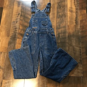 Limited Too Vintage original Overalls jean denim girls Size 7 country farm (Z5) - Picture 1 of 6
