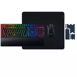 Razer, "Heroic" Gaming Bundle RGB Keyboard + Mouse + Pad + Grips Set - Picture 1 of 7