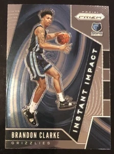 2019-20 Panini Prizm BRANDON CLARKE Instant Impact Rookie #25! GRIZZLIES - Picture 1 of 2