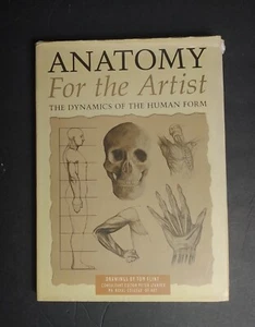 Art Anatomy for the Artist Tom Flint Human Form Drawing Skeleton Muscles Body. - Picture 1 of 11