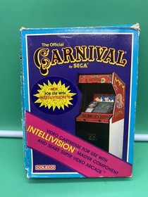 Mattel Intellivision Coleco By Sega Carnival Tested & Works 1982