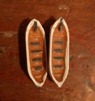 Rettungsboot/Arbeitsboot/Beiboot  19x6mm gebraucht 2Stück - Bild 1 von 2