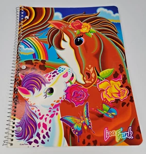 Vintage Lisa Frank Notebook Theme Book Pony Unicorn Rainbow Chaser Lollipop - Picture 1 of 4
