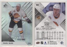 2016-17 Upper Deck SP Game Used Rainbow Player Age /245 Pavel Bure #99 HOF