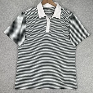 Swannies Poloshirt Herren S grün weiß gestreift Performance Preppy Golf - Bild 1 von 9