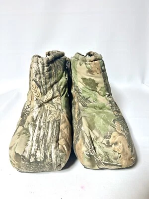Real Tree Ice Breaker Camo Men’s Hunting Insulated Zippered Boots Medium  - Image 1 of 4