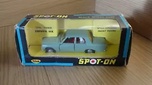 Spot-On 270 Rare Green Ford Zephyr 6 Original Boxed Model (0612) - Picture 1 of 12