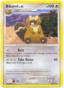 Pokémon Diamante y Perla Bibarel 20/130 RARO PERFECTO COMO NUEVO - Imagen 1 de 1