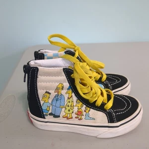 Scarpe da ritratto di famiglia Vans x I Simpson Sk8-Hi bambino taglia 11 - Foto 1 di 5
