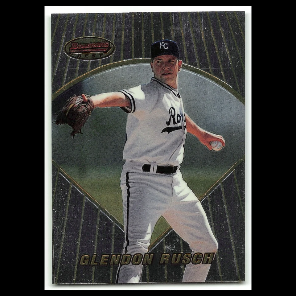 Glendon Rusch Rookie #105 1996 Bowmans Best Kansas City Royals Baseball Card MLB - Image 1 of 3
