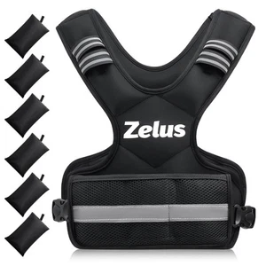 Zelus Gewichtsweste für Männer und Frauen | 4-10Lb/11-20lb/20-32lb Weste Wi - Bild 1 von 7