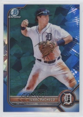 2022 Bowman Sapphire Edition Chrome Prospects Izaac Pacheco #BCP-106 - Image 1 of 2