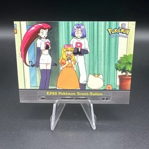 2000 Topps Pokémon TV Animation Edition #EP25 Pokémon Scent-Station Blue Logo - Picture 1 of 3