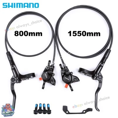 SHIMANO BR-MT200 Hydraulisch 800/1550mm Vorderrad Hinterrad Scheibenbremsen-Set - Bild 1 von 4