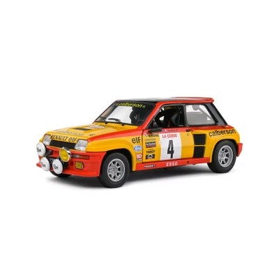 RENAULT R5 TURBO N.4 TOUR DE CORSE 1980 WITH LIGHTS RAGNOTTI-ANDRIE 1:18 Solido  - Immagine 1 di 4