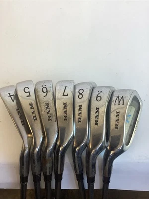Ram FX Oversized Lefthanded LH Iron Set 4-PW With Regular Graphite Shafts - Image 1 of 4