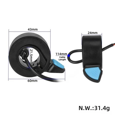 Elektroroller Gaspedal rechte Seite Einbau täglicher Gebrauch Haltbarkeit - Bild 1 von 4