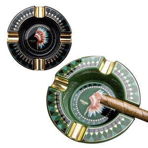 1 PC Zigarren Ascher Keramik Musterdekoration für 4 Zigarre Aschenbecher Halter - Bild 1 von 12