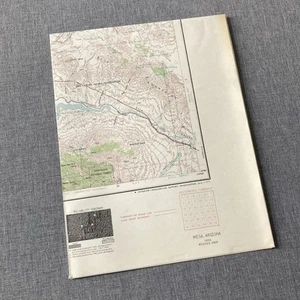 Mesa Arizona Quadrangle Vintage Original Topographic Topo Map 1954/69 USGS - Picture 1 of 7