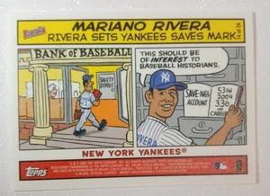 Cómics Topps Bazooka 2005 Mariano Rivera #14 de 24 Salón de la fama Yankees de Nueva York - Imagen 1 de 2