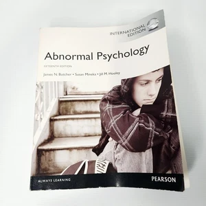 Abnormal Psychology 15th Edition International Butcher Mineka Hooley Pearson - Picture 1 of 12