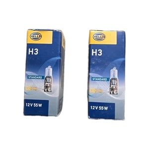 Hella H3 PK22s 12v 55W Halogen Lamp Bulb - ( QTY 2 ) - Bild 1 von 6