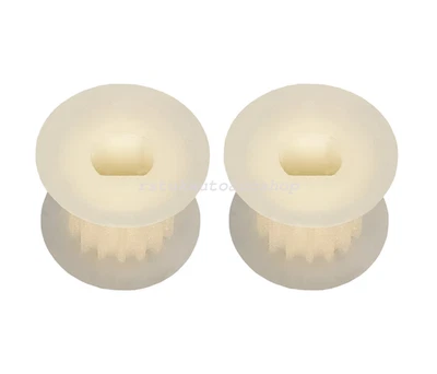 JERBOR 2x Zahnrad passend für Silvercrest Monsieur Cuisine Connect SKMC 1200 Zahnriemen