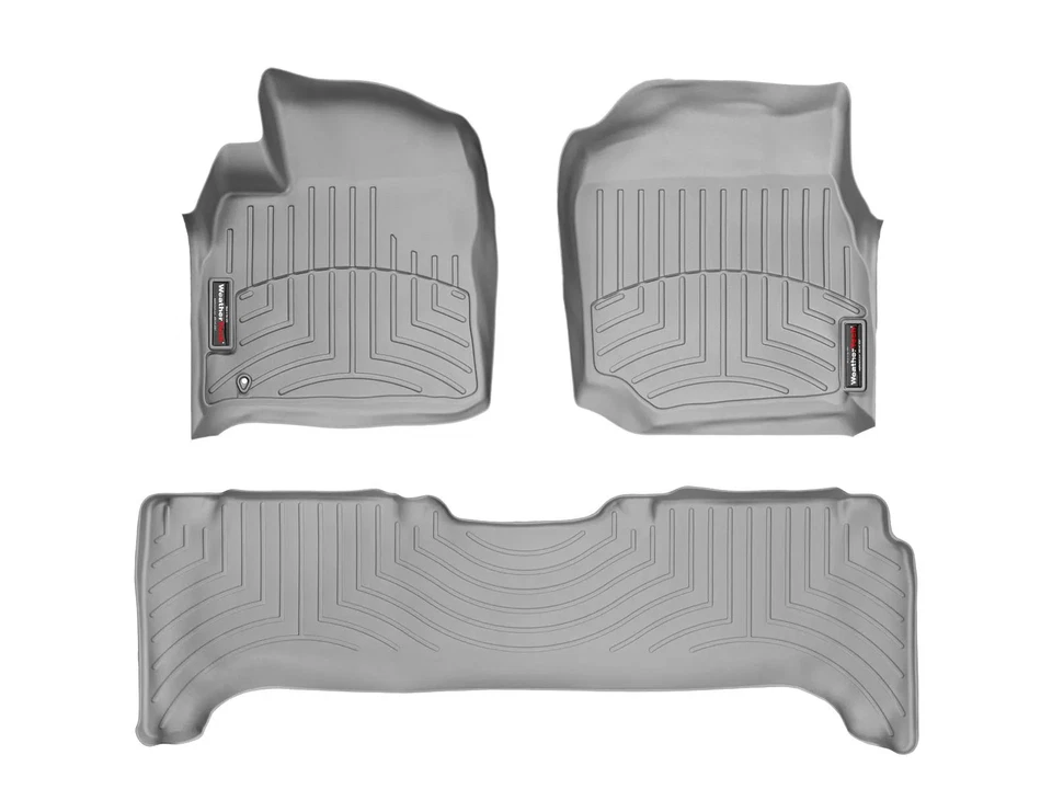 Forro de piso WeatherTech para Lexus LX 1998-2005 - 1ª y 2ª fila, gris Foto 1 de 4