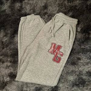 Misguided Sweatpants Heather Gray VTG Size Medium Men’s EUC - Picture 1 of 5