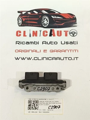 CENTRALINA MOTORE PER LANCIA Ypsilon 2° Serie 51793110 IAW5AFN8 169A4000 benzi - Immagine 1 di 4