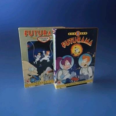 Futurama DVD-Boxen Staffel 2 & 3 – Kult-Zeichentrick von Matt Groening, Englisch - Bild 1 von 4