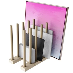 Art Storage Rack, Art Canvas Storage Stand, Canvas Boards Rack Art Storage fo... - Picture 1 of 9