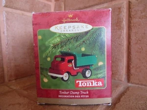 Hallmark Keepsake Ornament Tonka Dump Truck - Picture 1 of 4