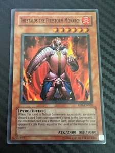 Yugioh Thestalos der Feuersturmmonarch RDS-DE021 Super Rare Unlimited MP - Bild 1 von 2
