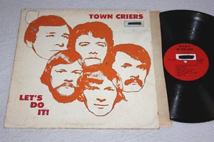 TOWN CRIERS - Let's Do It! (Rare Self-Released 1970 Vinyl LP) from Atlanta GA - Picture 1 of 3